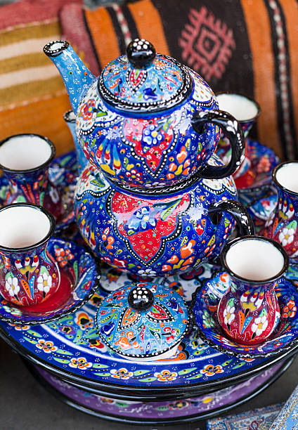 istock Teapots in Grand Bazaar,Istanbul, Turkey. 618420034