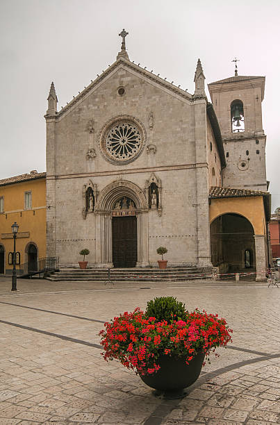istock The unfit cathedral of Norcia 618421010