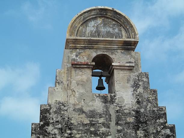 istock antique bell / campana colonial 618424256