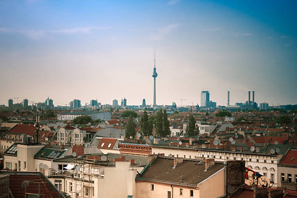 istock roof view over berlin city with television tower 618428104