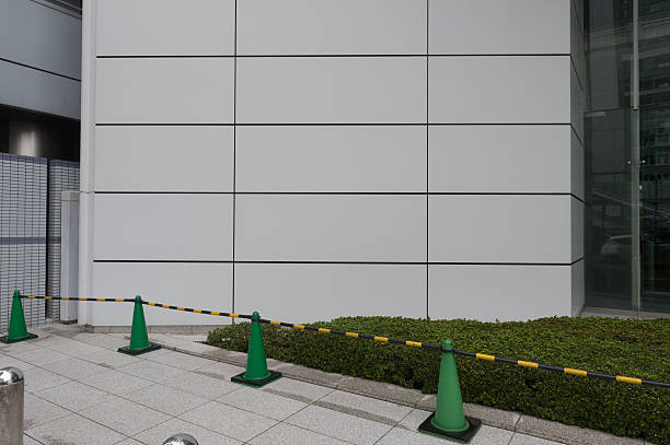 istock Large blank billboard on a street wall 618432264