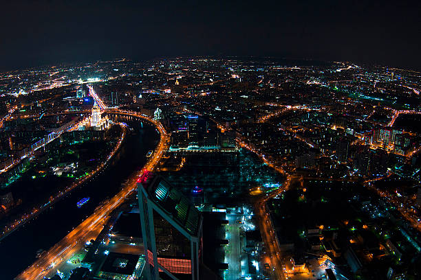 istock View of the city from a tall building 618444612