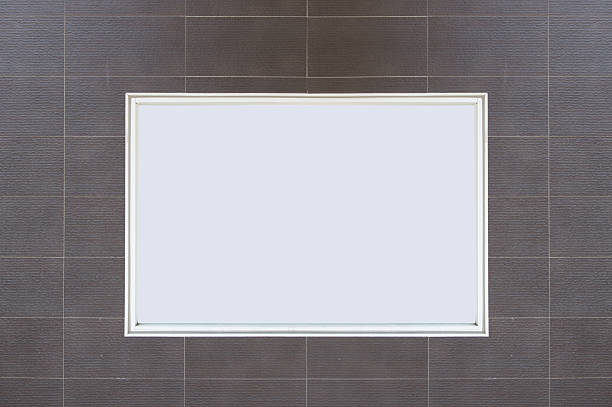 istock Large blank billboard on a street wall 618450738