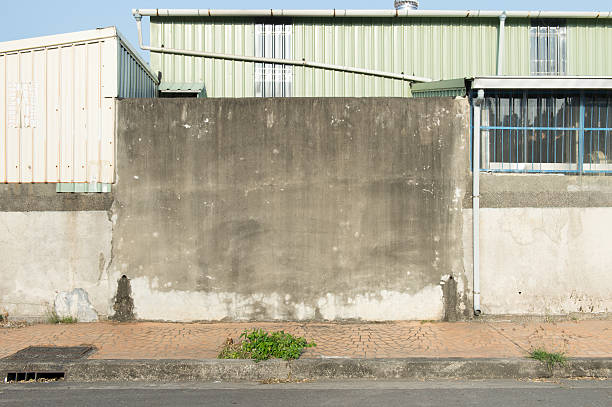 istock Large blank billboard on a street wall 618451440