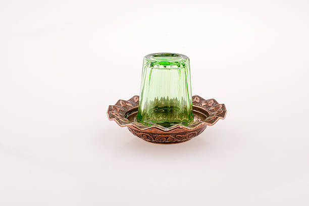 istock Drinking glasses of various color 618453064