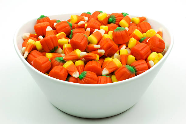 istock Bowl of Halloween candy 618456922