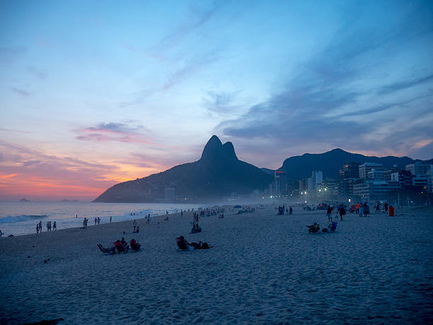 istock Ipanema Beach at Sunset in Rio de Janeiro 618457388