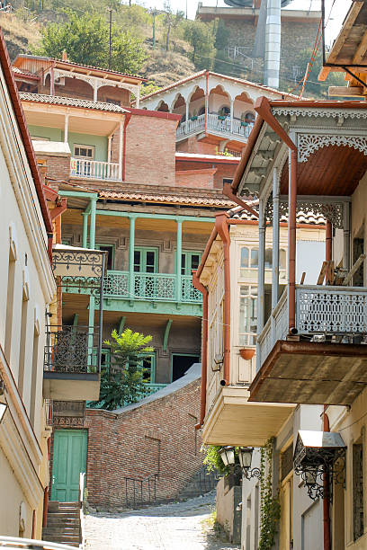 istock Narrow streets of Old Tbilisi 618457832