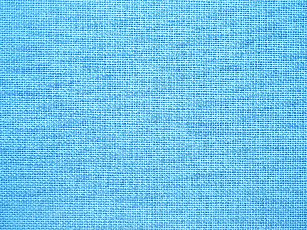 istock Close up blue frabric textured background for scrap booking 618458996