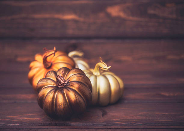 istock Luxurious still life arrangement for Thanksgiving or Halloween. Fall holidays 618462088