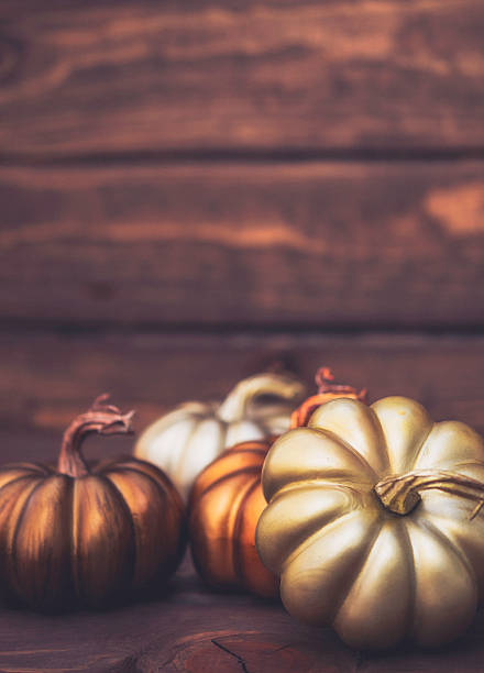 istock Luxurious still life arrangement for Thanksgiving or Halloween. Fall holidays 618462174