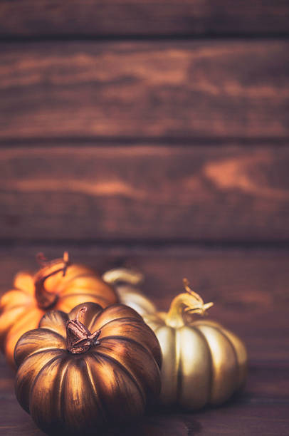 istock Luxurious still life arrangement for Thanksgiving or Halloween. Fall holidays 618462204