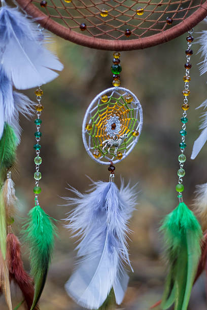istock photo of a dreamcatcher made by hand 618510054