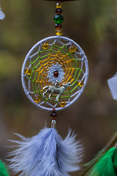istock photo of a dreamcatcher made by hand 618510078