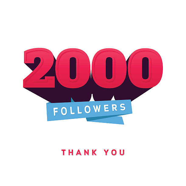 istock Vector thanks design template for network friends and followers. Thank 618512382