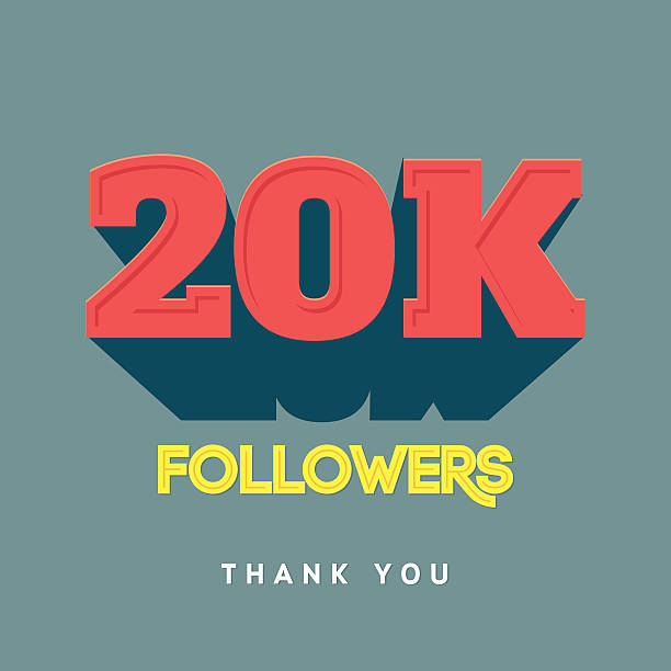 istock Vector thanks design template for network friends and followers. Thank 618513118