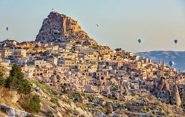 istock Ortahisar Castle in Cappadocia, Turkey 618515776