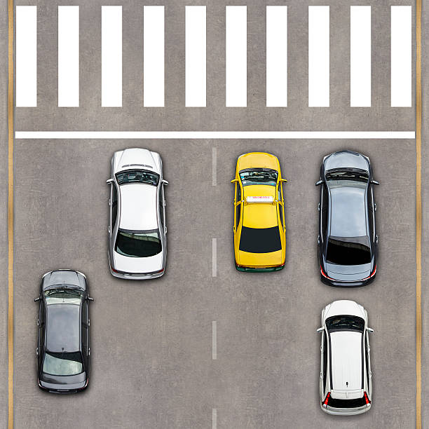 istock Aerial view over the road 618517944