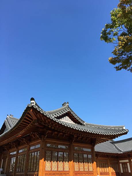 istock traditional korean house 618526768