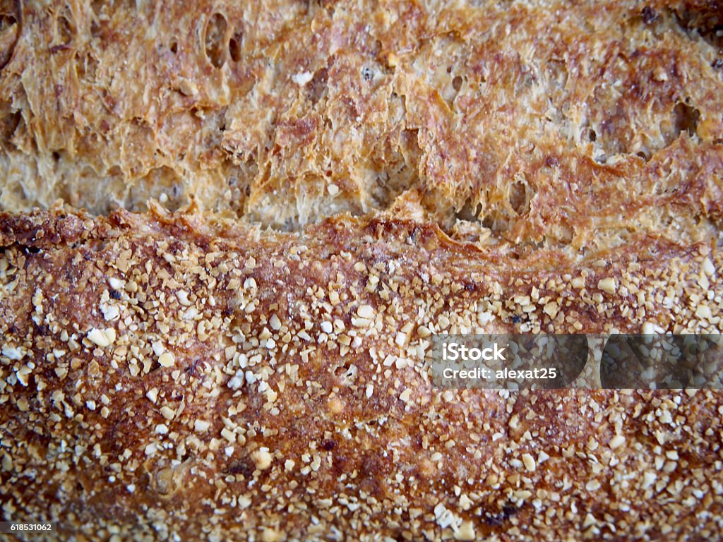 Breed Texture Rustic Bread Texture Stock Photo - Download Image Now - Backgrounds ...