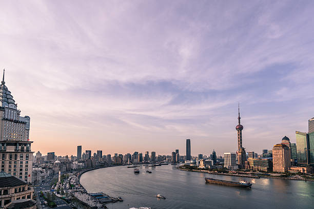 istock shanghai in a beautiful dusk 618531652