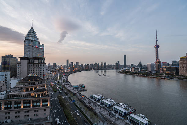 istock shanghai in a beautiful dusk 618531764