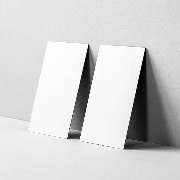 istock Blank Business Cards Mockup 618536788