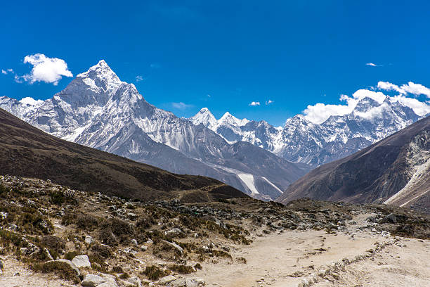 istock Dingboche to Lobuche, Nepal 618536946