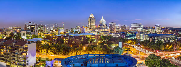 istock Sandton nightly cityscape large panoramic view 618538342