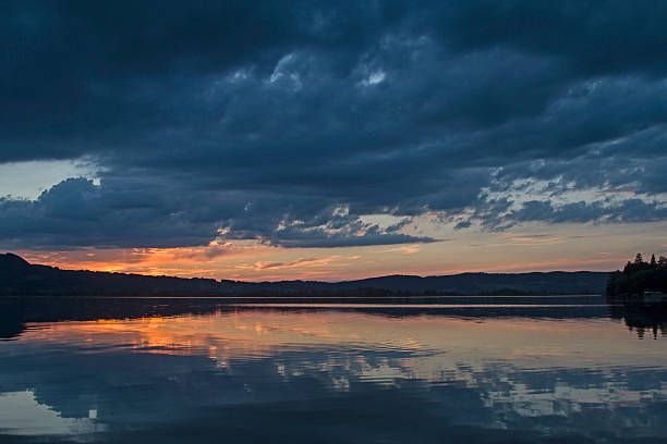 istock sunset at the Lake Kochel 618538682
