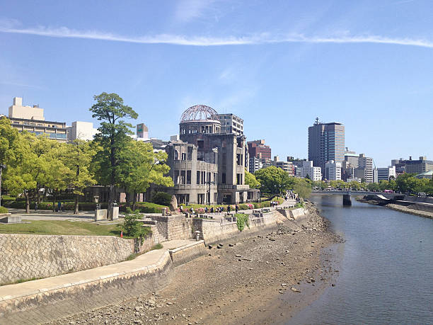 istock The Atomic Dome, Hiroshima Industrial Promotion Hall, Japan 618542884