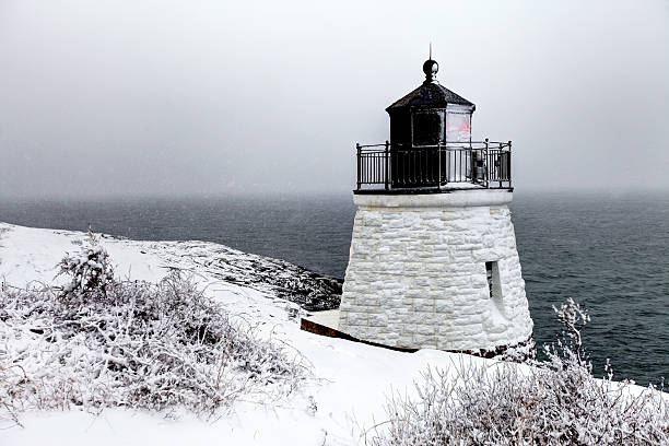 istock Castle Hill Lighthouse in Newport, Rhode Island 618543950