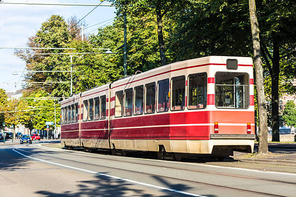 istock Tram in The Hague 618549666