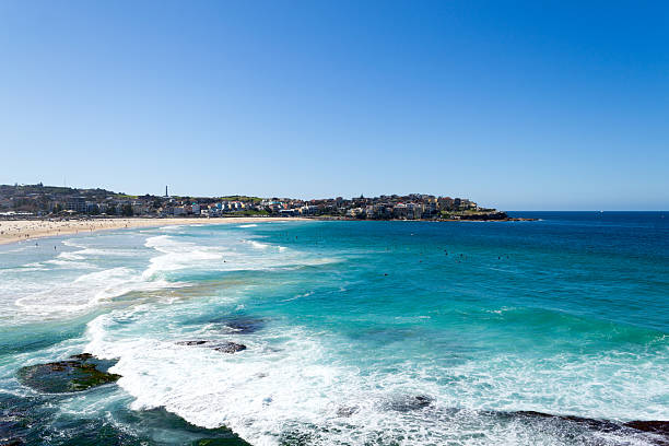 istock Famous Bondai beach in Sydney 618550808