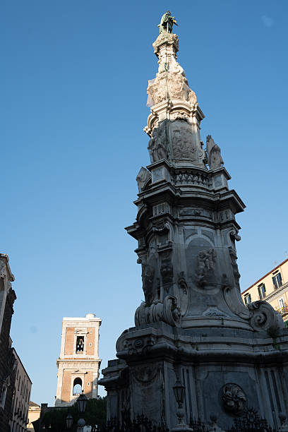 istock Obelisk in center of Naples 618551054