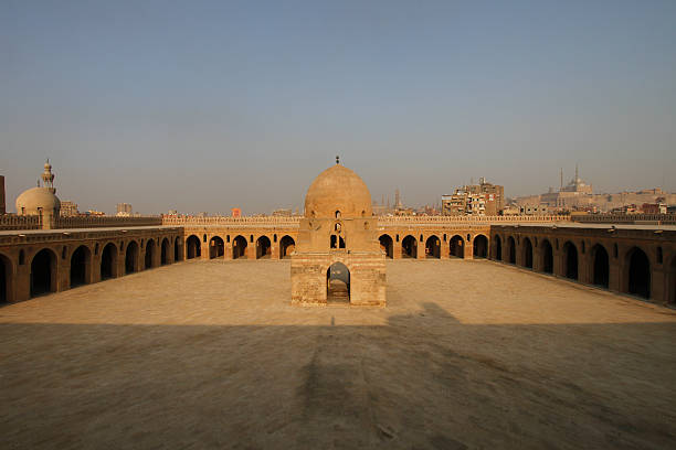 istock Courtyard of Ibn Tulun Mosque in Cairo 618552784
