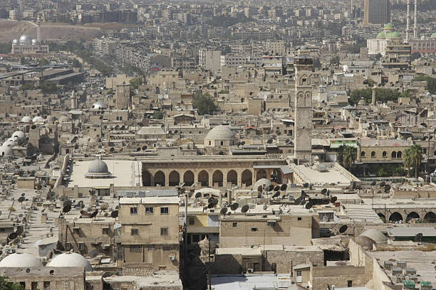 istock The Great Mosque in Aleppo, Syria 618552872