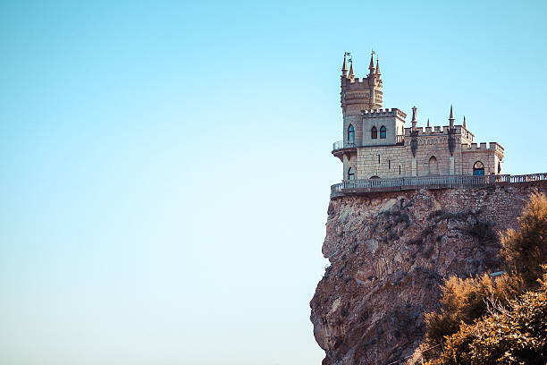 istock The castle Swallow's Nest on the rock 618556906