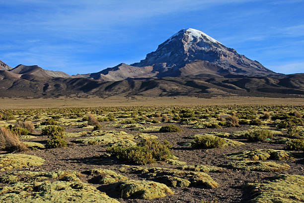 El Tatio is a geothermal field with many geysers located in the Andes Mountains of Chile.