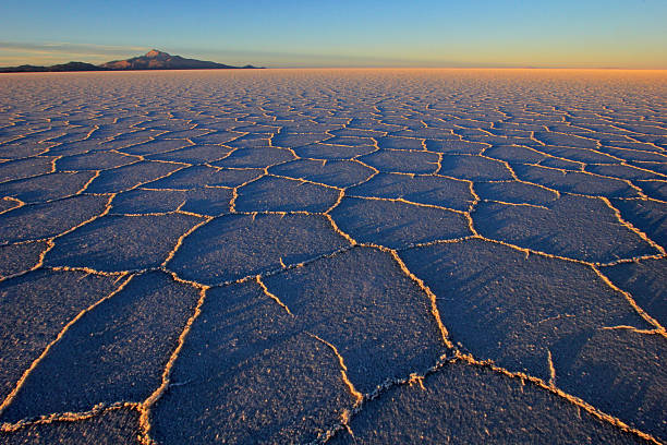 istock Salar de Uyuni, salt lake, Bolivia, sunset 618611614