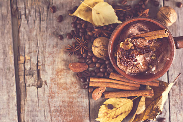 istock Chocolate ice cream with spices 618617930