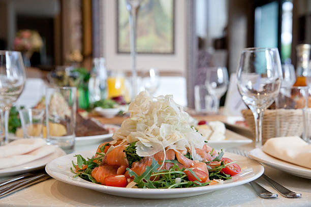 istock dish of seafood and vegetables 618620992