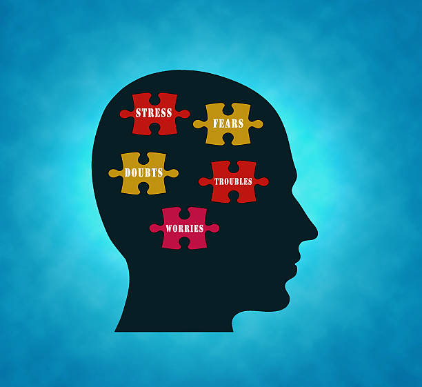 istock Stress, fears ,doubts ,troubles and worries 618624138