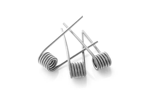 istock Clapton coils for vaping on a white background 618626158