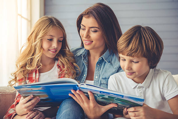 istock Mother and children 618626404