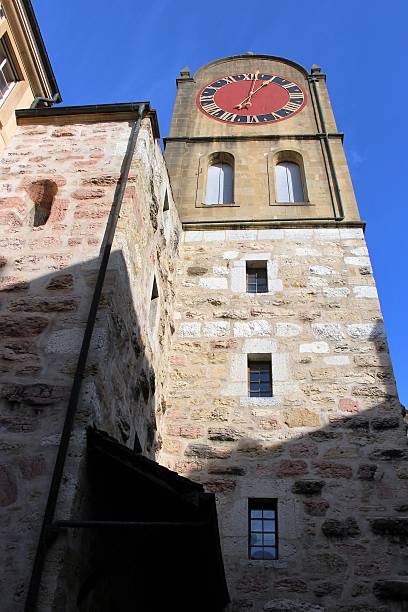 istock switzerland - neuchatel, old town 618627098