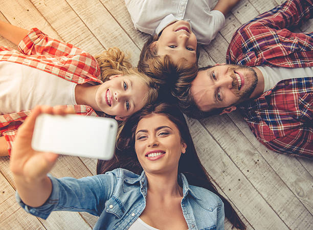 istock Happy family together 618627526