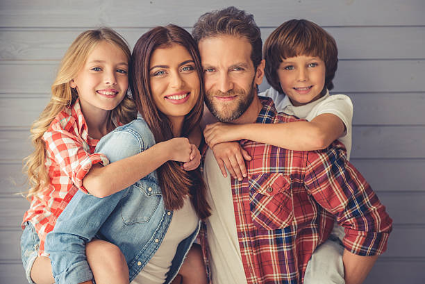 istock Happy family together 618628428