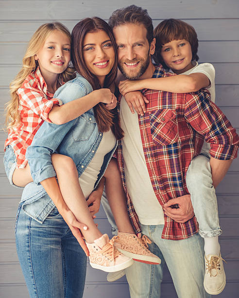 istock Happy family together 618628470