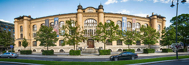 The Historical Museum, Oslo in Norway Oslo, Norway - July 18, 2016: Museum of Cultural History, Oslo in Norway historical museum stock pictures, royalty-free photos & images